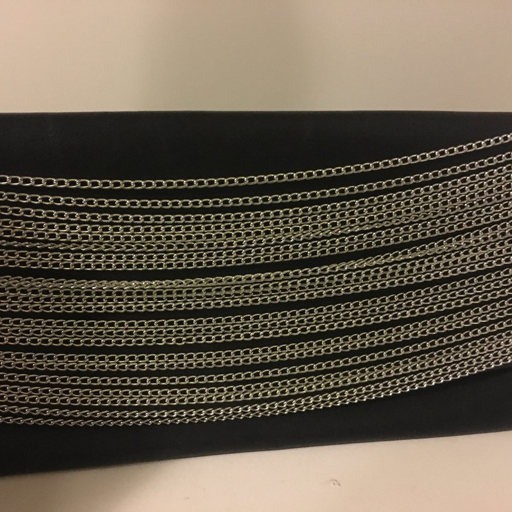 Bebe Leather Clutch